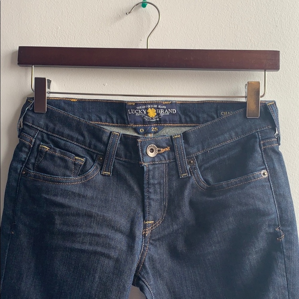 Lucky Brand Skinny Jeans Sz 0 . - Picture 3 of 10